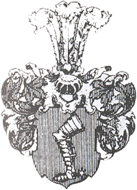 Adliga ätten von Schinckels vapen (ur Klingspors vapenbok)