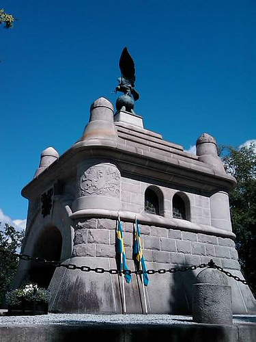 John Ericssons mausoleum i Filipstad (Foto: Fredrik Höglund)