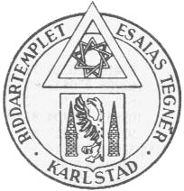 Riddartemplet Esaias Tegnérs sigill ur ordens matrikel 1984